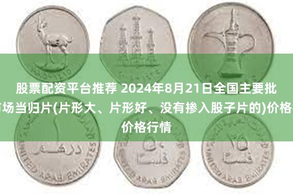 股票配资平台推荐 2024年8月21日全国主要批发市场当归片(片形大、片形好、没有掺入股子片的)价格行情