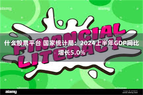 什么股票平台 国家统计局：2024上半年GDP同比增长5.0%
