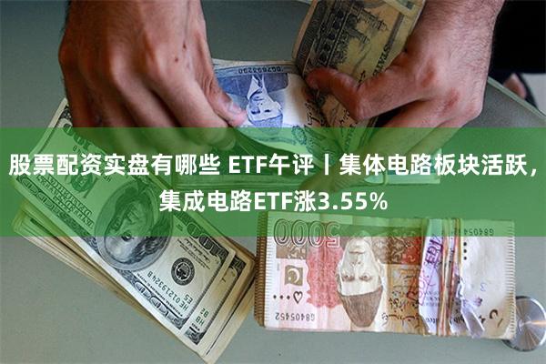 股票配资实盘有哪些 ETF午评丨集体电路板块活跃，集成电路ETF涨3.55%