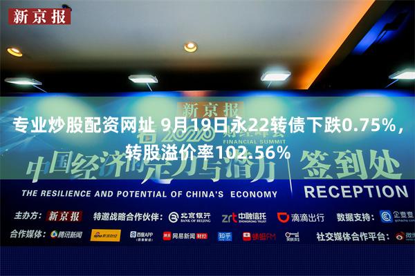 专业炒股配资网址 9月19日永22转债下跌0.75%，转股溢价率102.56%