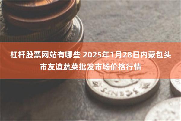 杠杆股票网站有哪些 2025年1月28日内蒙包头市友谊蔬菜批发市场价格行情
