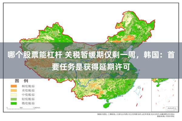 哪个股票能杠杆 关税暂缓期仅剩一周，韩国：首要任务是获得延期许可