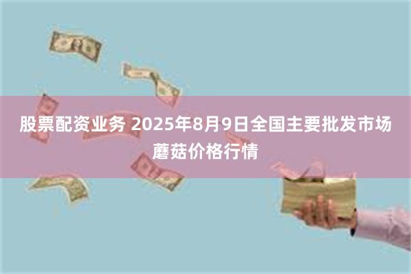 股票配资业务 2025年8月9日全国主要批发市场蘑菇价格行情
